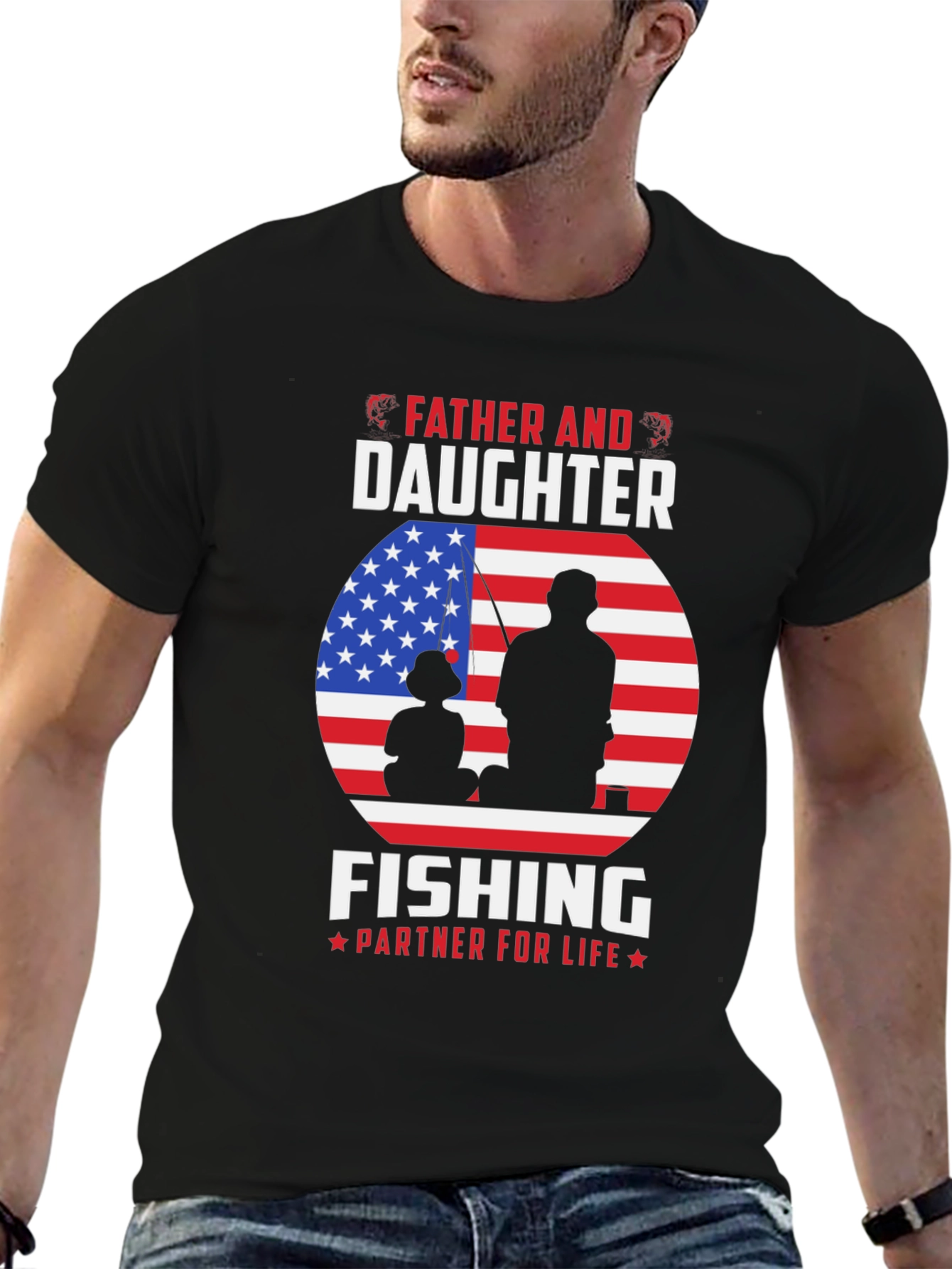 Camiseta Padre e Hija Pesca