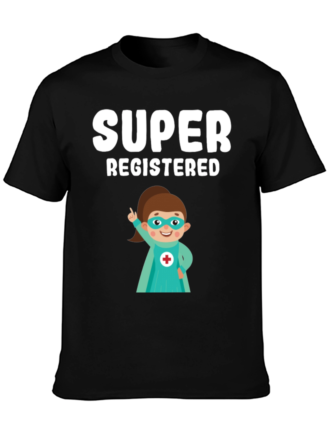 Camiseta Super Enfermera Registrada