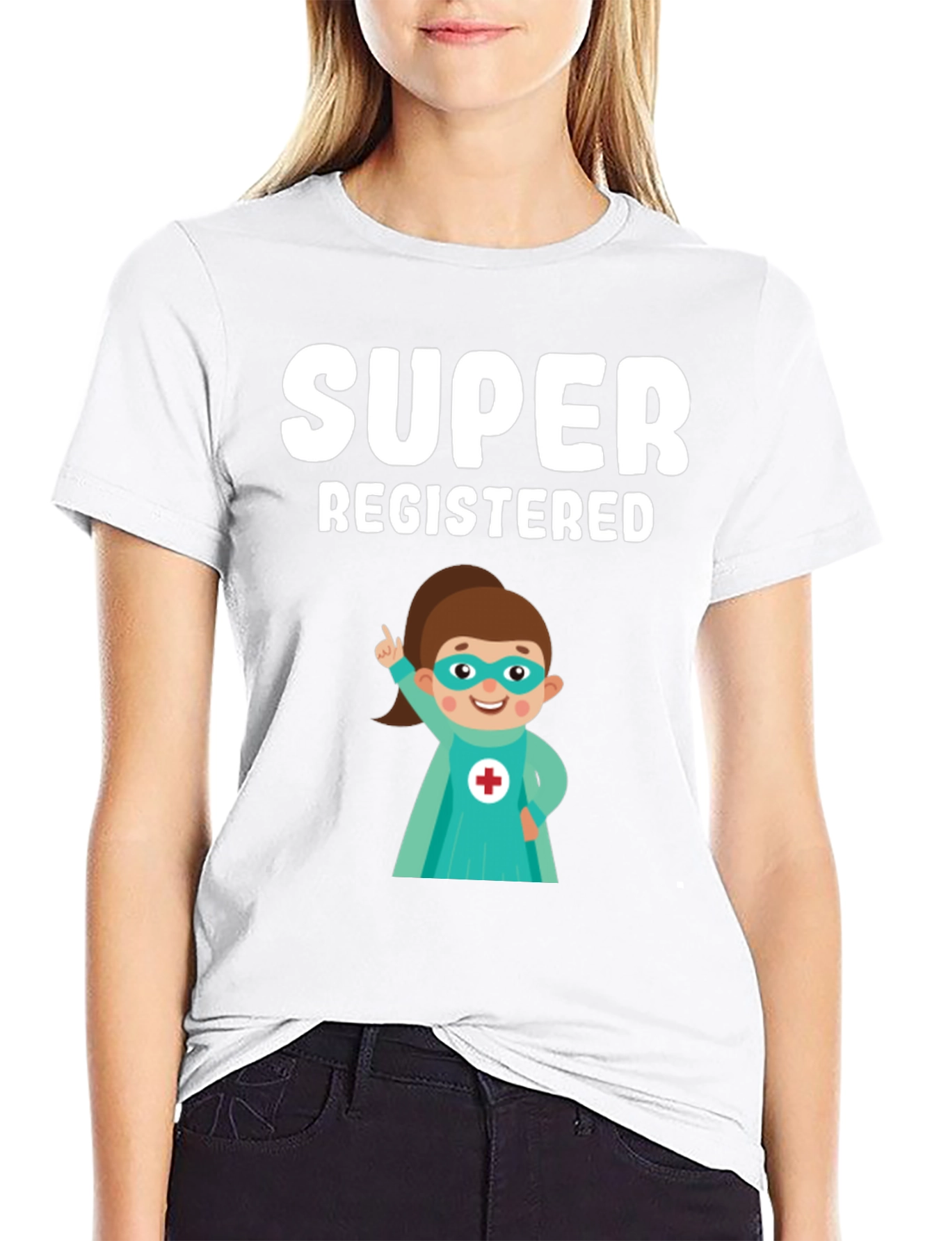 Camiseta Super Enfermera Registrada