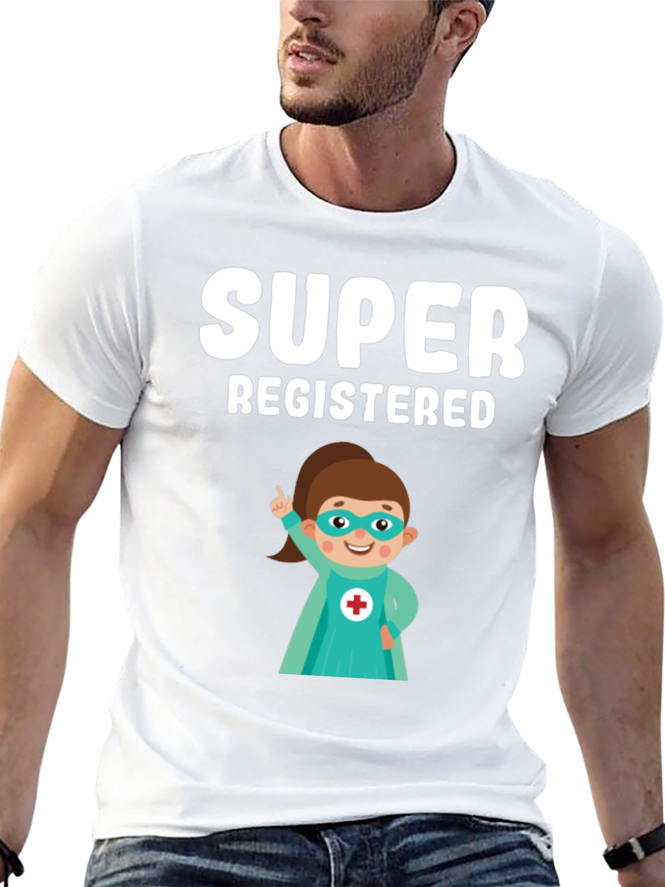 Camiseta Super Enfermera Registrada