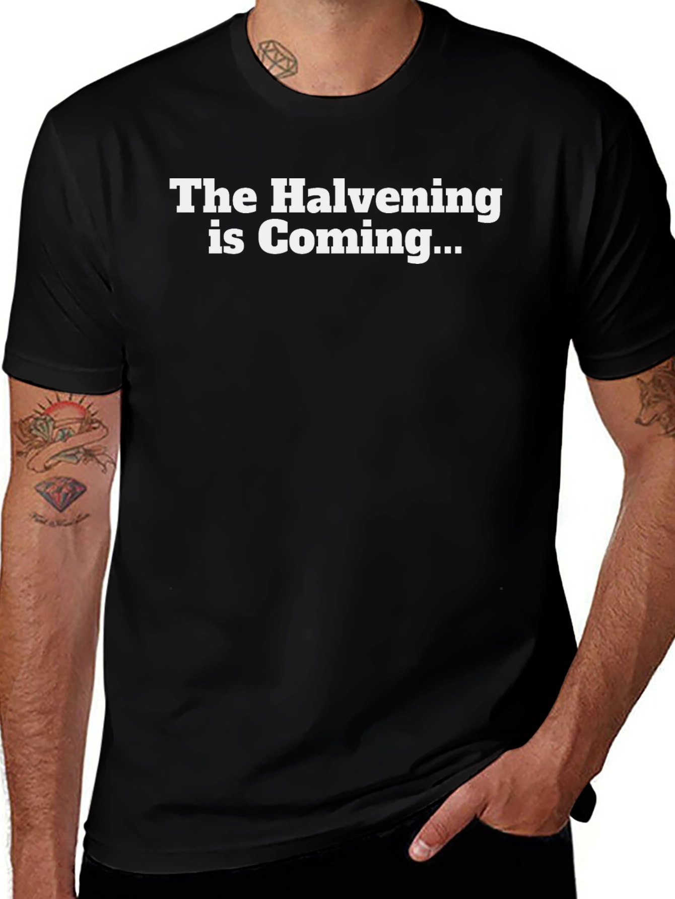 Camiseta Negra The Halvening is Coming...