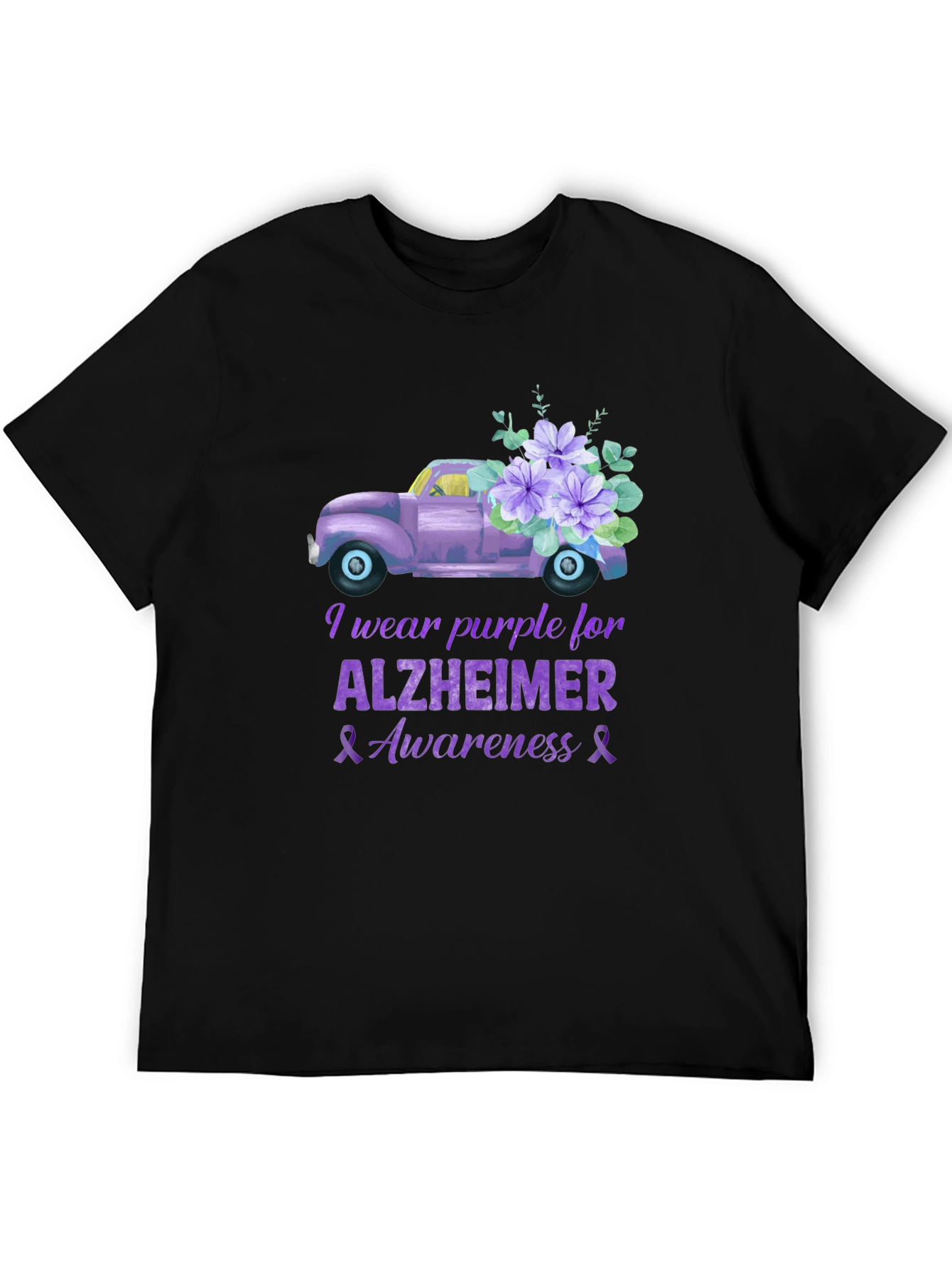 Camiseta Morada Concientización Alzheimer