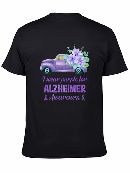 Camiseta Morada Concientización Alzheimer