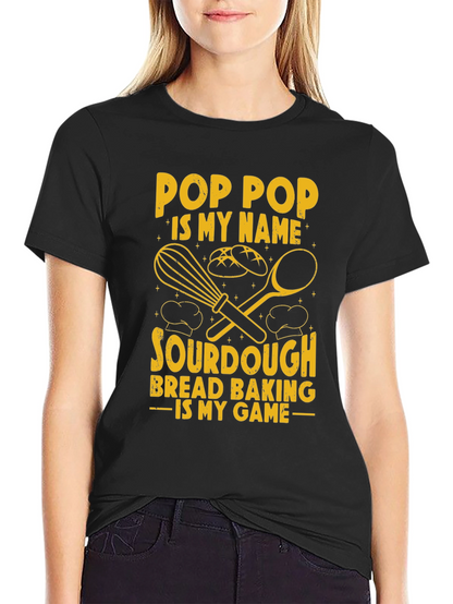 Camiseta Pop Pop Sourdough: Hornea con Estilo