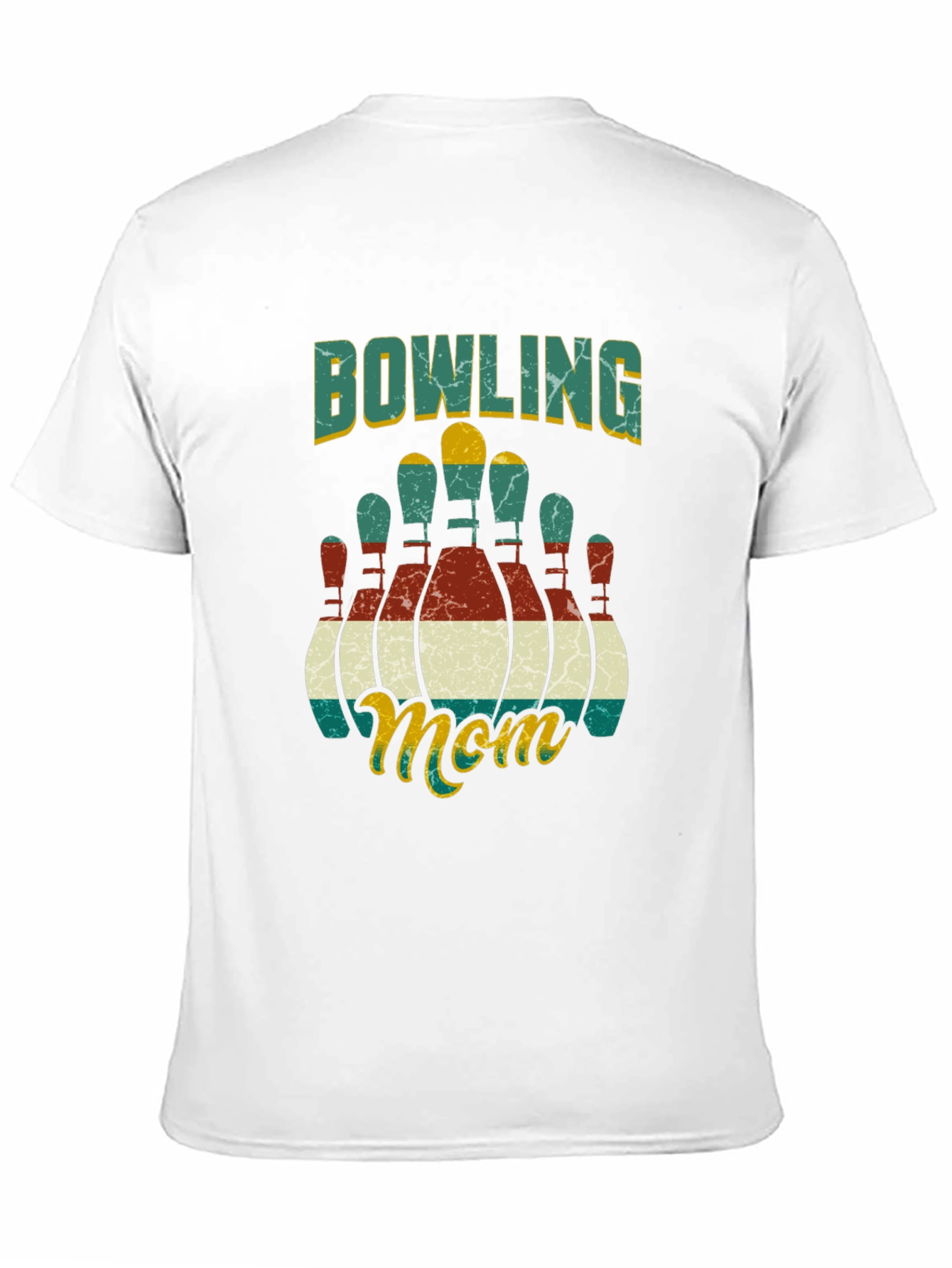 Camiseta Negra de Boliche para Mamá