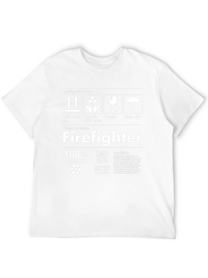 Camiseta Bombero 100% Orgánica