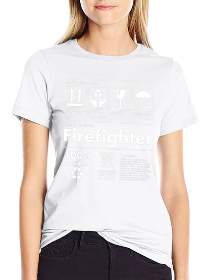 Camiseta Bombero 100% Orgánica