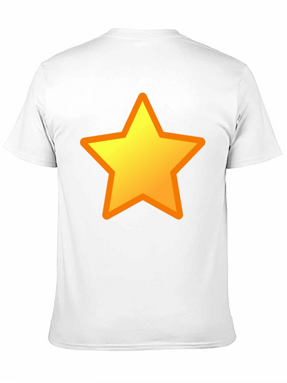 Camiseta Negra con Estrella Amarilla