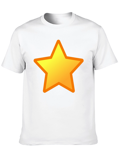 Camiseta Negra con Estrella Amarilla