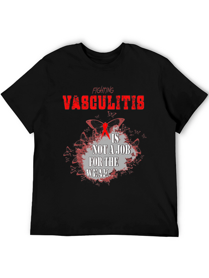 Camiseta Negra Lucha Vasculitis