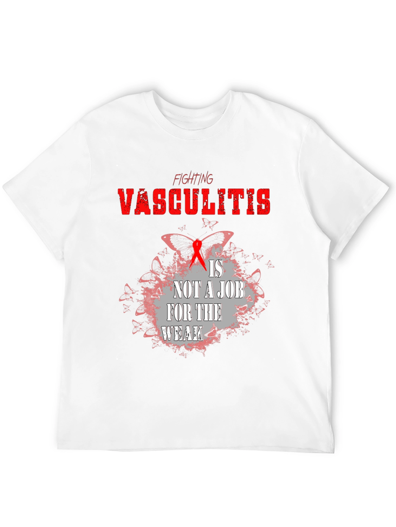 Camiseta Negra Lucha Vasculitis