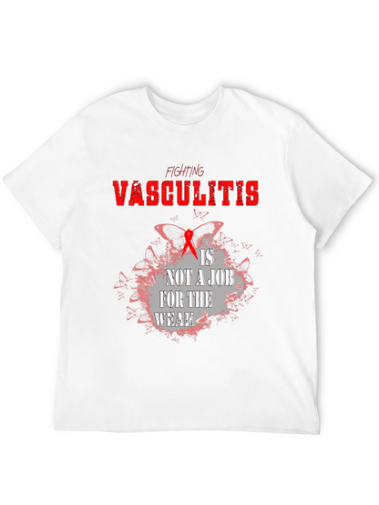 Camiseta Negra Lucha Vasculitis