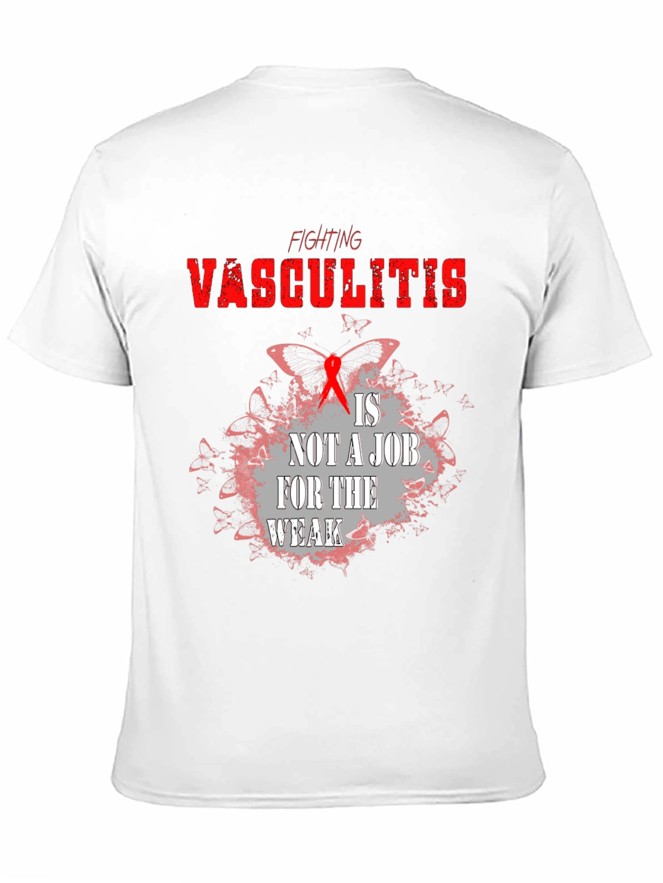 Camiseta Negra Lucha Vasculitis