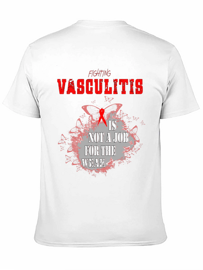 Camiseta Negra Lucha Vasculitis