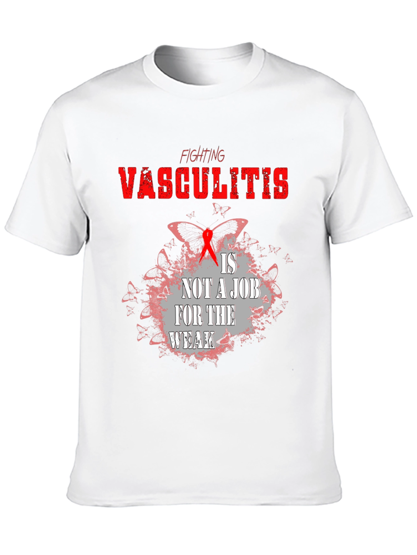 Camiseta Negra Lucha Vasculitis
