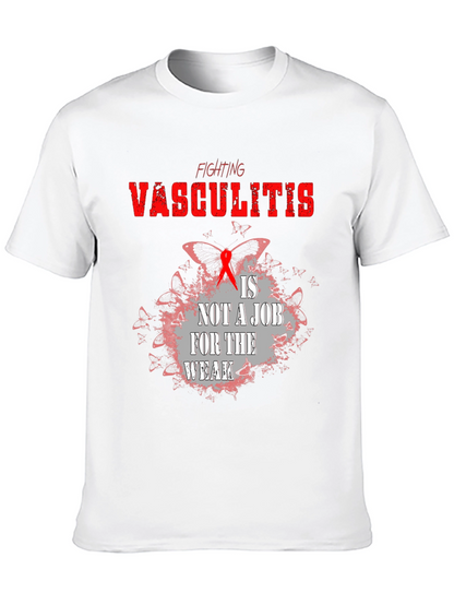 Camiseta Negra Lucha Vasculitis