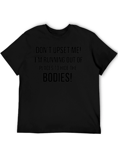 Camiseta Negra: ¡No Me Enfades!