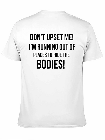 Camiseta Negra: ¡No Me Enfades!