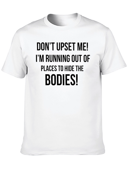 Camiseta Negra: ¡No Me Enfades!