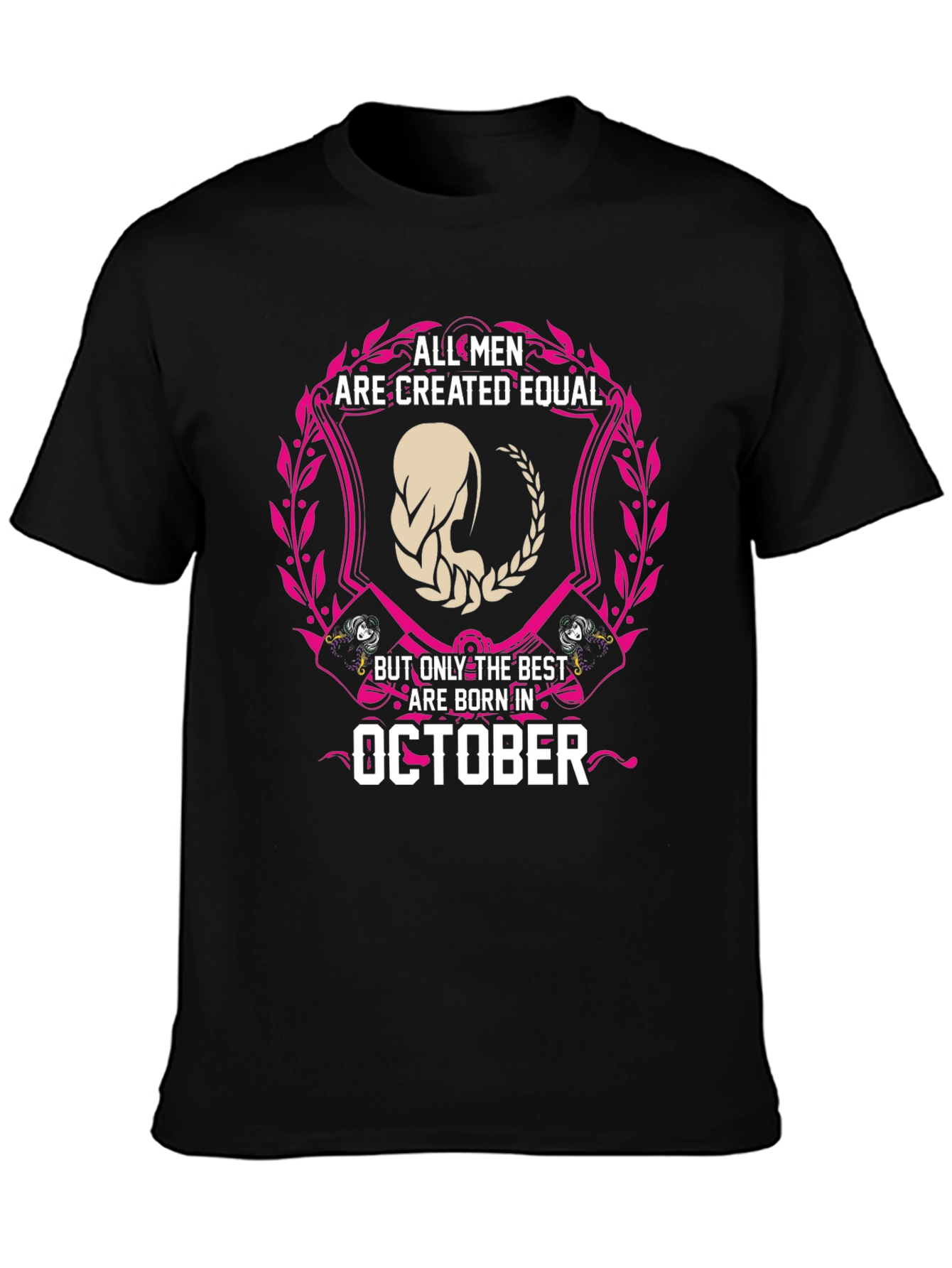 Camiseta Negra Hombres de Octubre - Edición Limitada