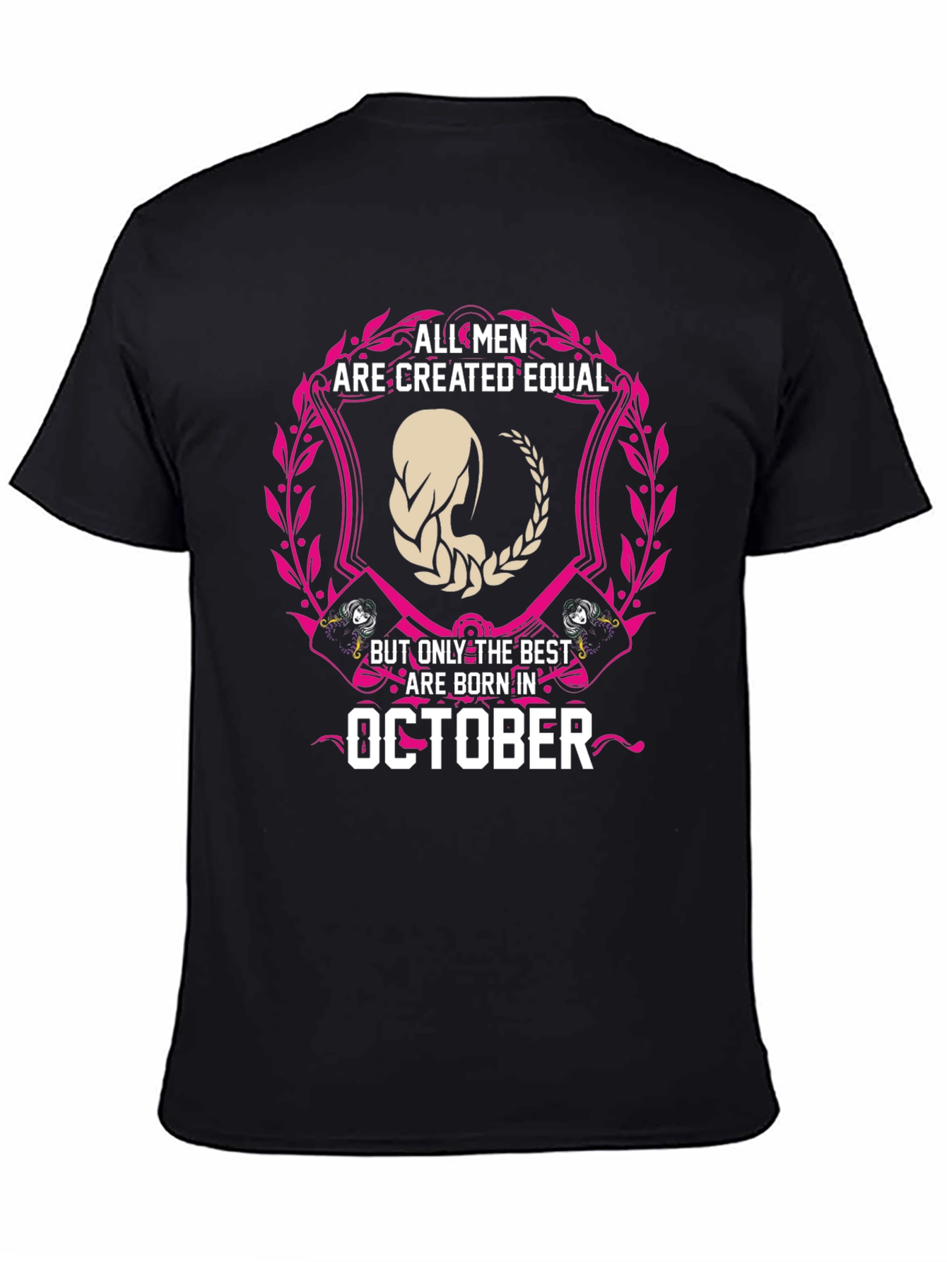 Camiseta Negra Hombres de Octubre - Edición Limitada