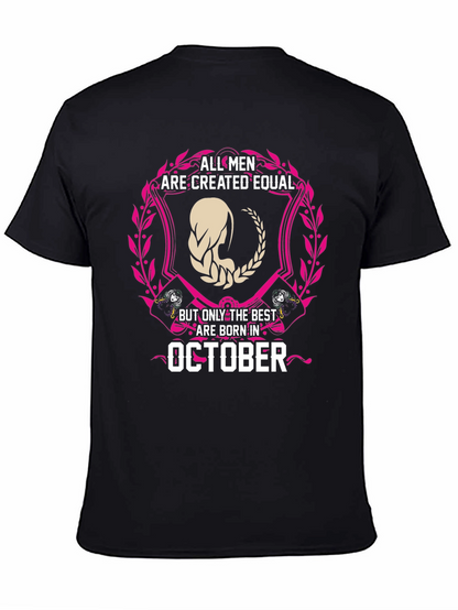 Camiseta Negra Hombres de Octubre - Edición Limitada
