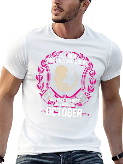 Camiseta Negra Hombres de Octubre - Edición Limitada
