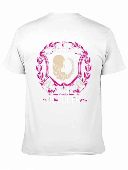 Camiseta Negra Hombres de Octubre - Edición Limitada