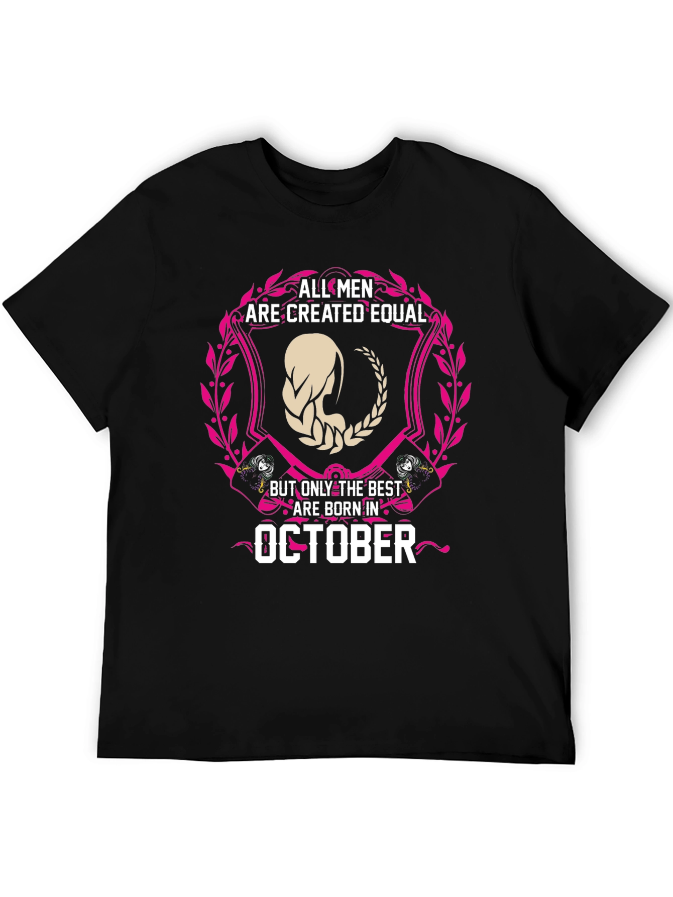 Camiseta Negra Hombres de Octubre - Edición Limitada