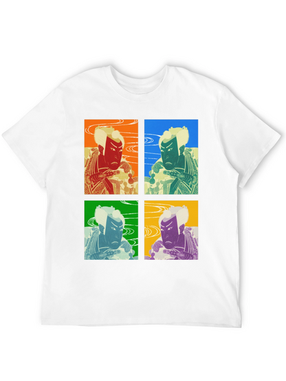 Camiseta Estampada Kabuki Pop Art