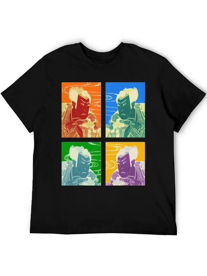 Camiseta Estampada Kabuki Pop Art