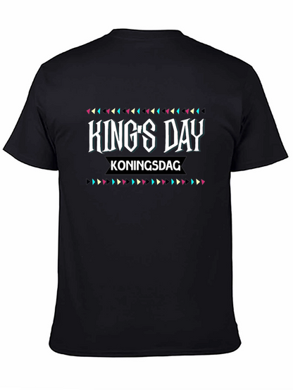 Camiseta Negra Día del Rey - Koningsdag