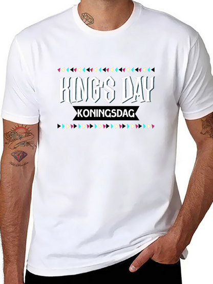 Camiseta Negra Día del Rey - Koningsdag