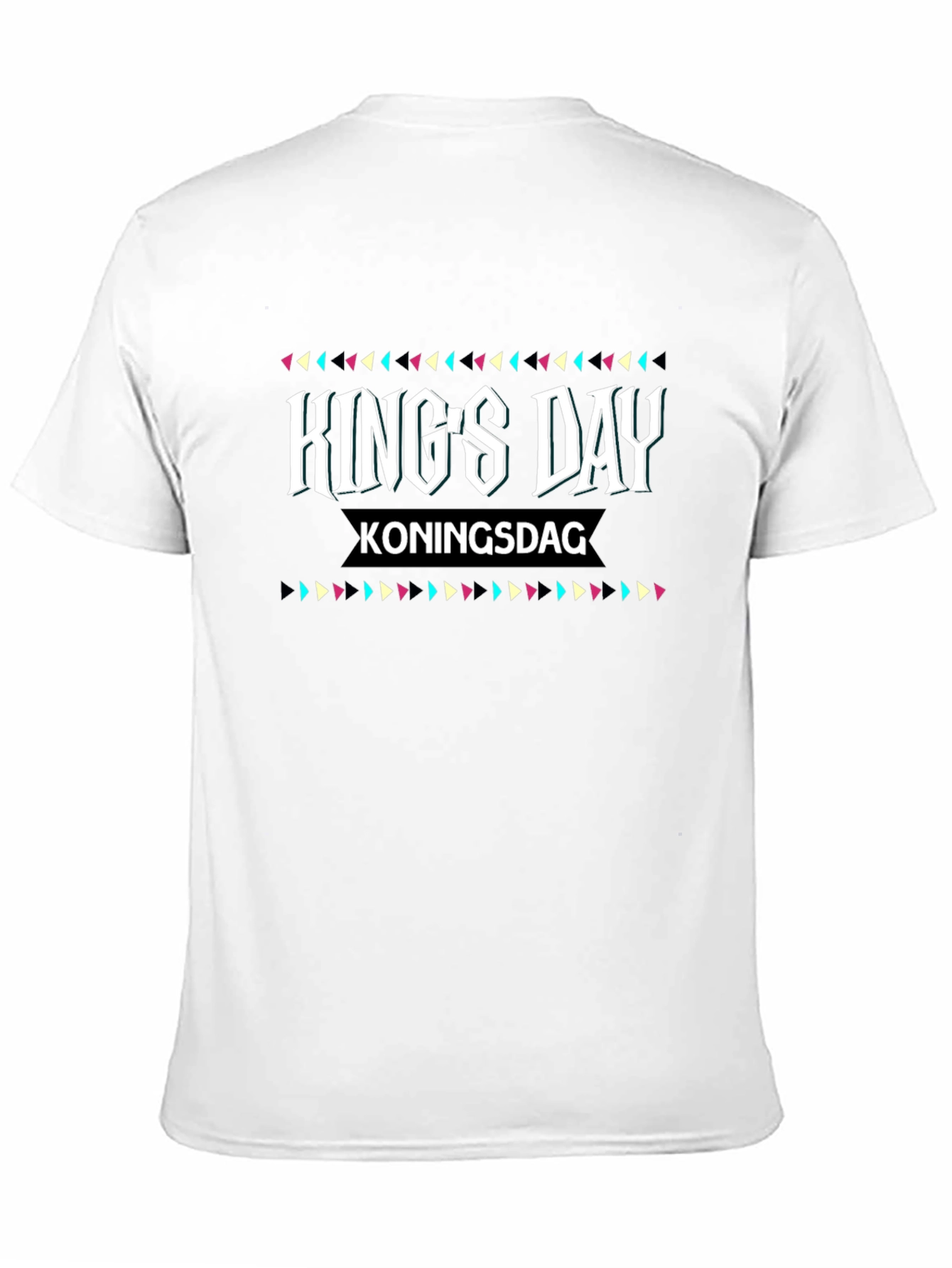 Camiseta Negra Día del Rey - Koningsdag