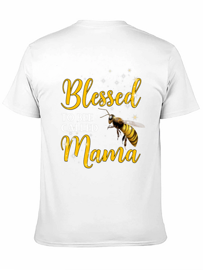 Camiseta Negra Blessed Mama Bee