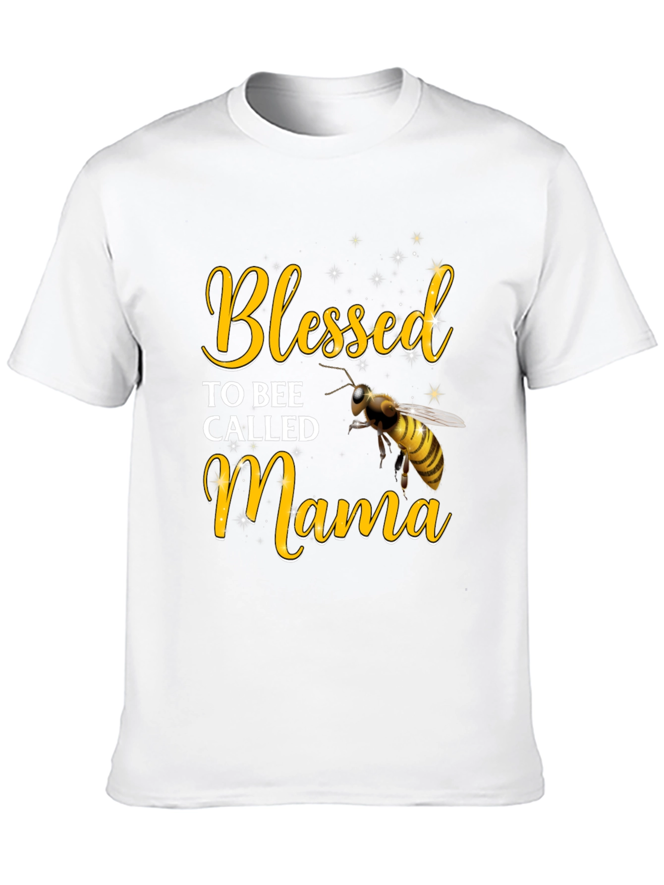 Camiseta Negra Blessed Mama Bee