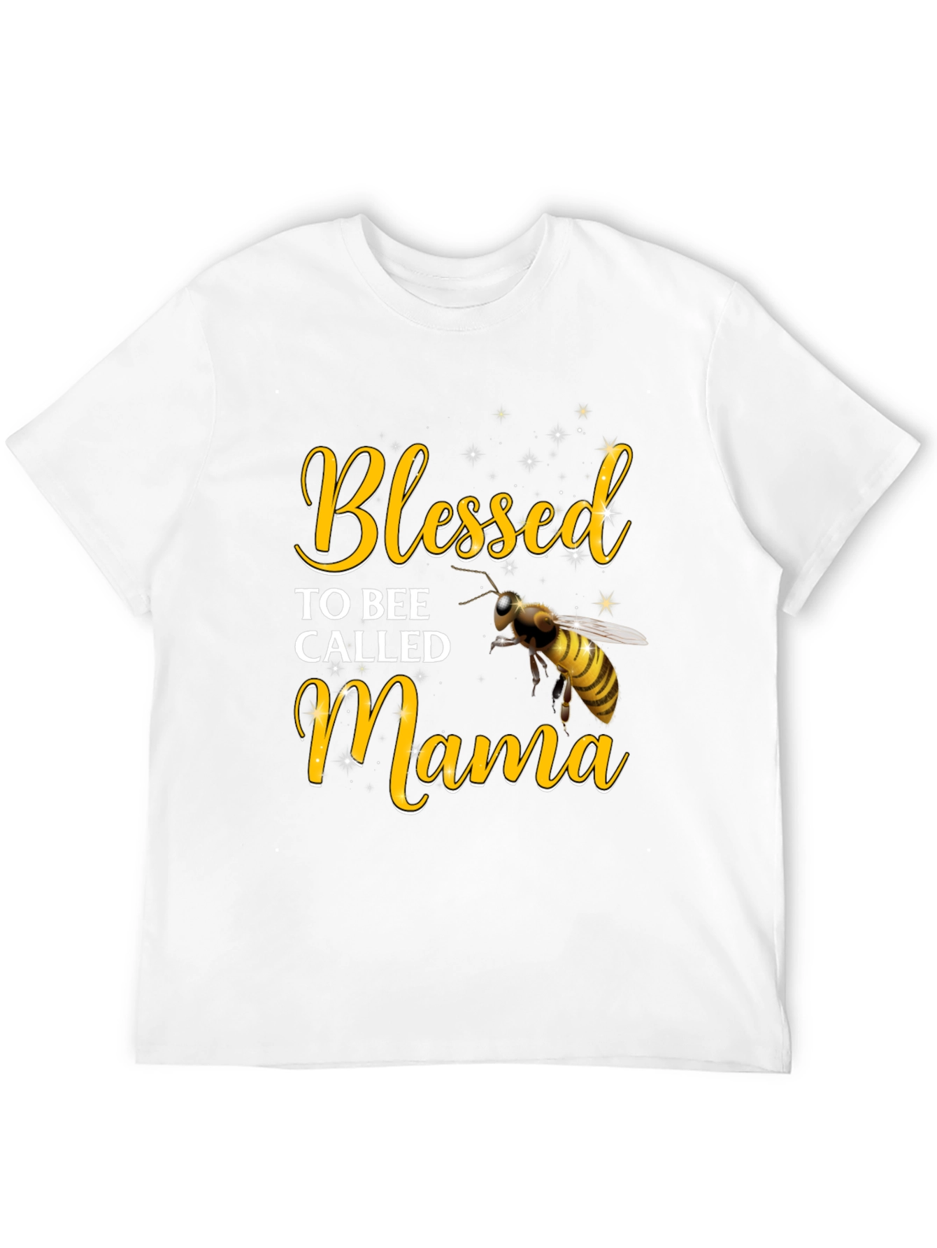 Camiseta Negra Blessed Mama Bee
