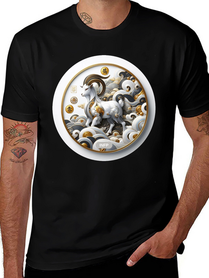 Camiseta Negra Año de la Cabra INFP