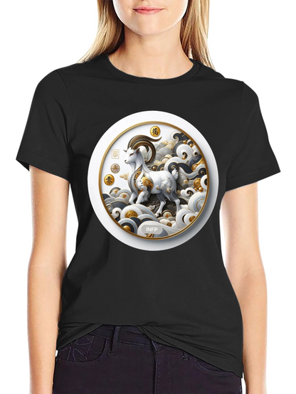 Camiseta Negra Año de la Cabra INFP