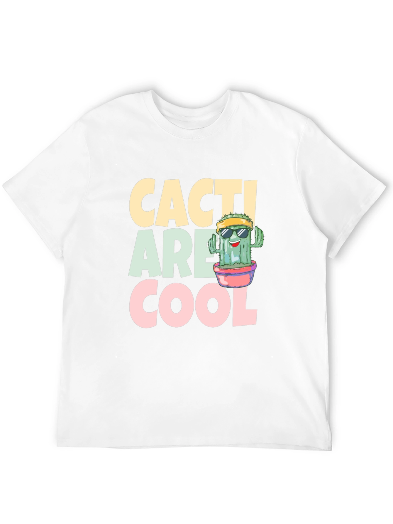 Camiseta Negra Cacti Are Cool