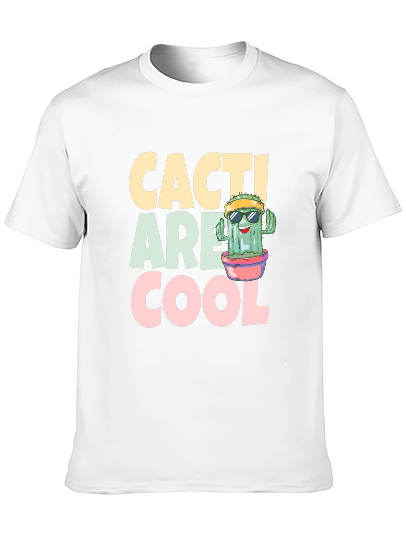 Camiseta Negra Cacti Are Cool