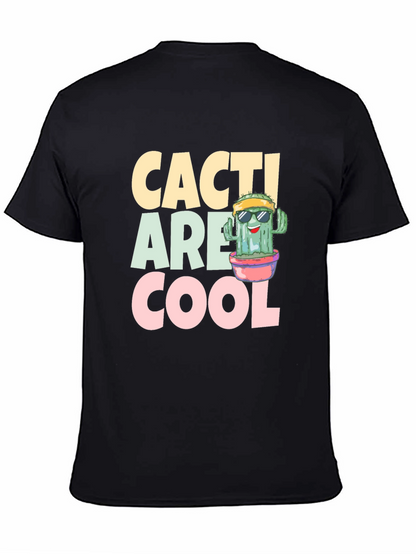 Camiseta Negra Cacti Are Cool