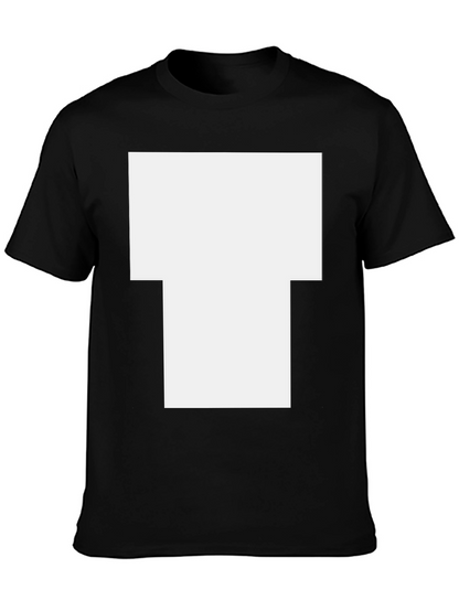 Camiseta Negra Diseño Moderno Personalizable