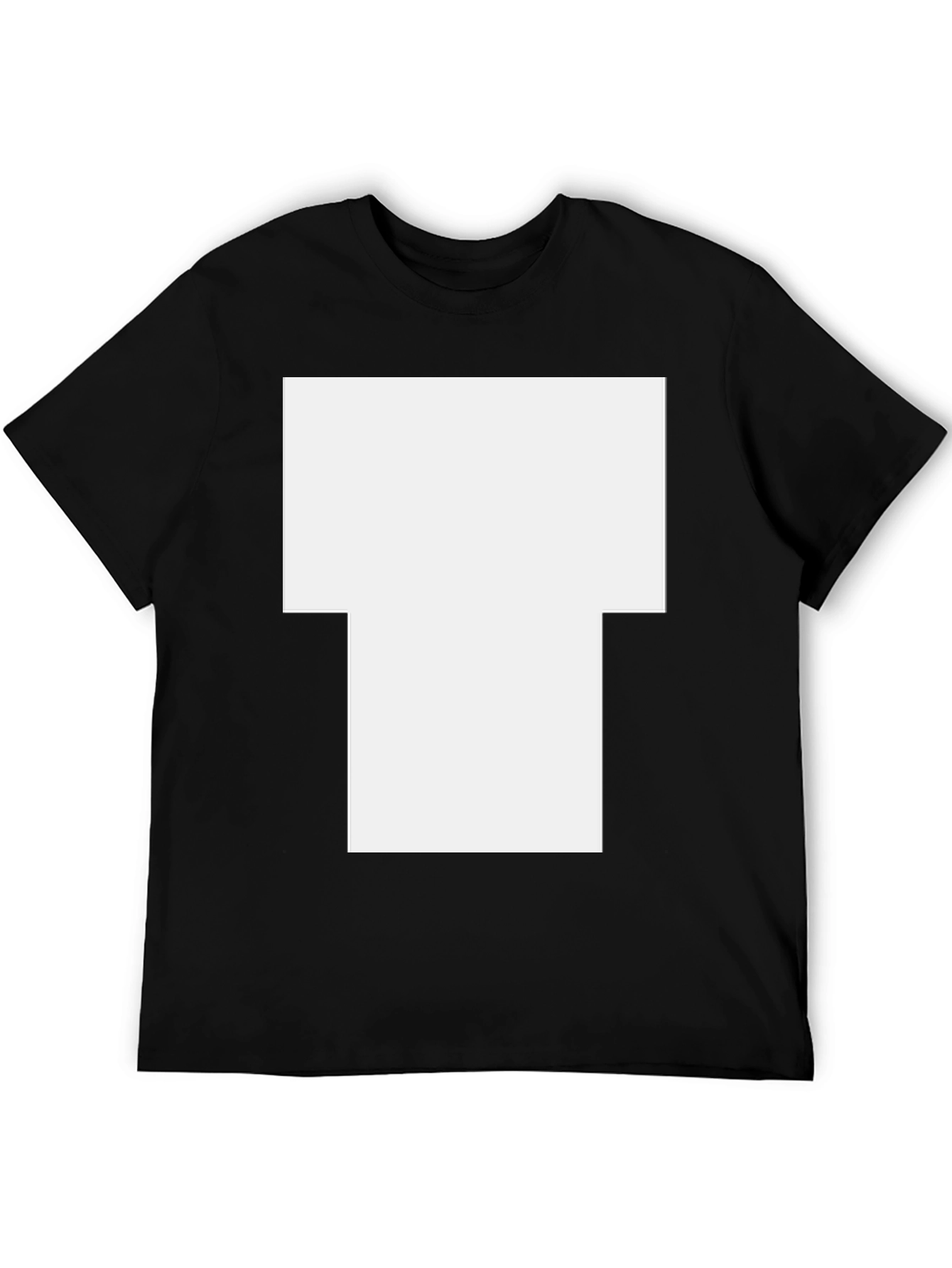 Camiseta Negra Diseño Moderno Personalizable