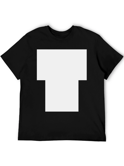 Camiseta Negra Diseño Moderno Personalizable