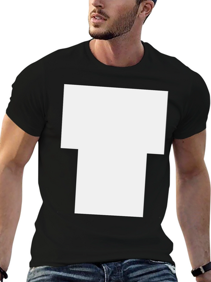 Camiseta Negra Diseño Moderno Personalizable