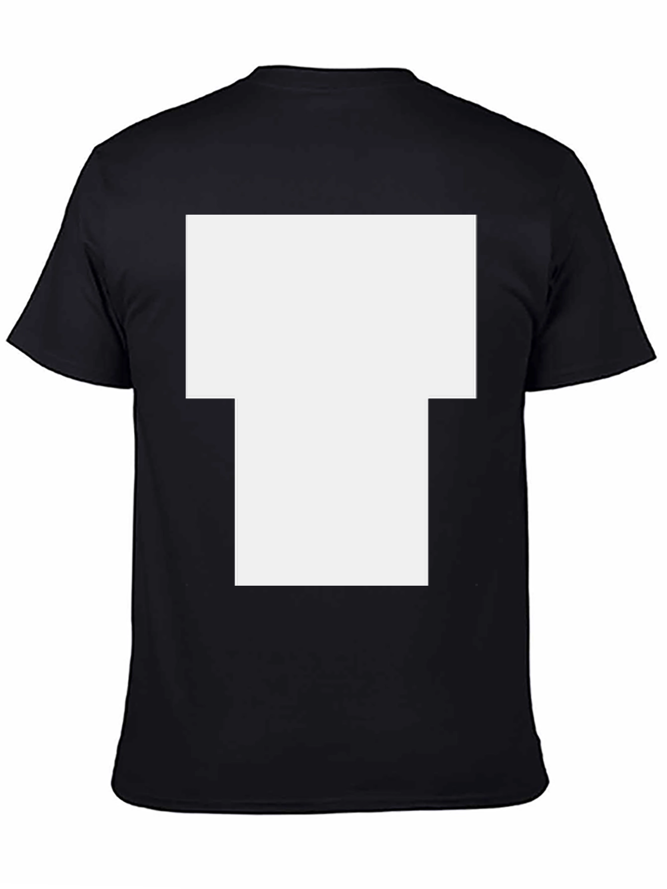 Camiseta Negra Diseño Moderno Personalizable