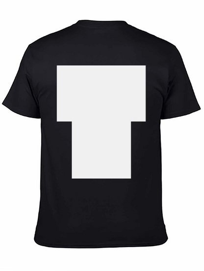 Camiseta Negra Diseño Moderno Personalizable