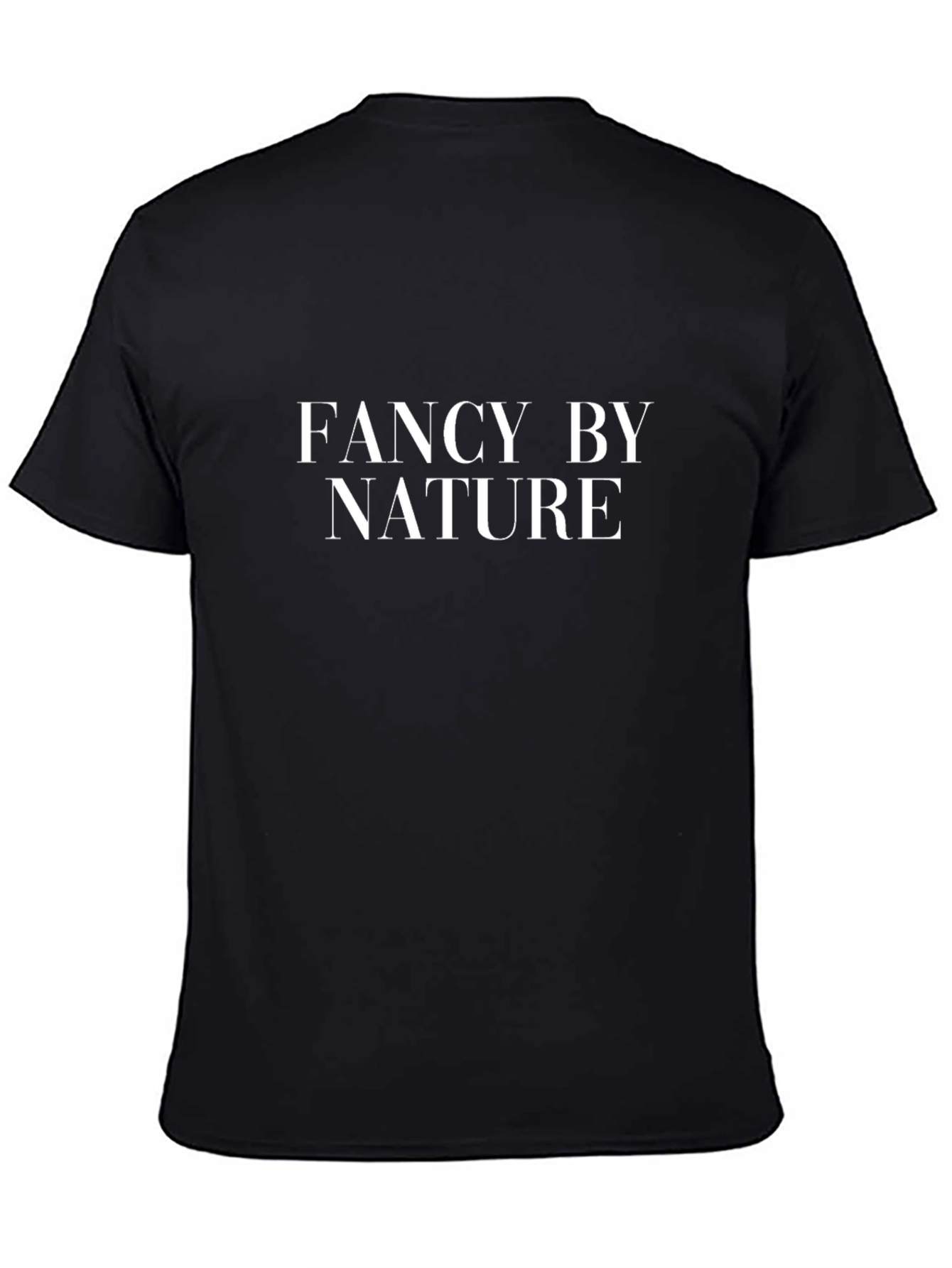Camiseta Negra Fancy by Nature para Hombre