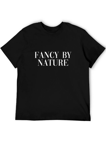 Camiseta Negra Fancy by Nature para Hombre